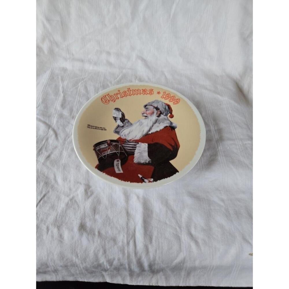 Vintage 1999 A Drum For Tommy Bradex Norman Rockwell Decorative Plate 556A